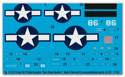 Peddinghaus decals 2332 - peddinghaus-decals,